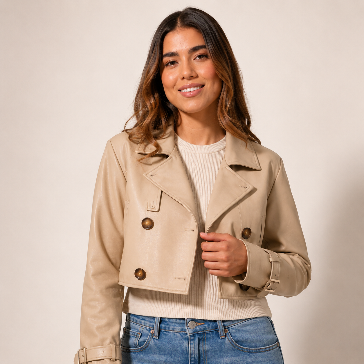 Chaqueta en Cuero - Formal